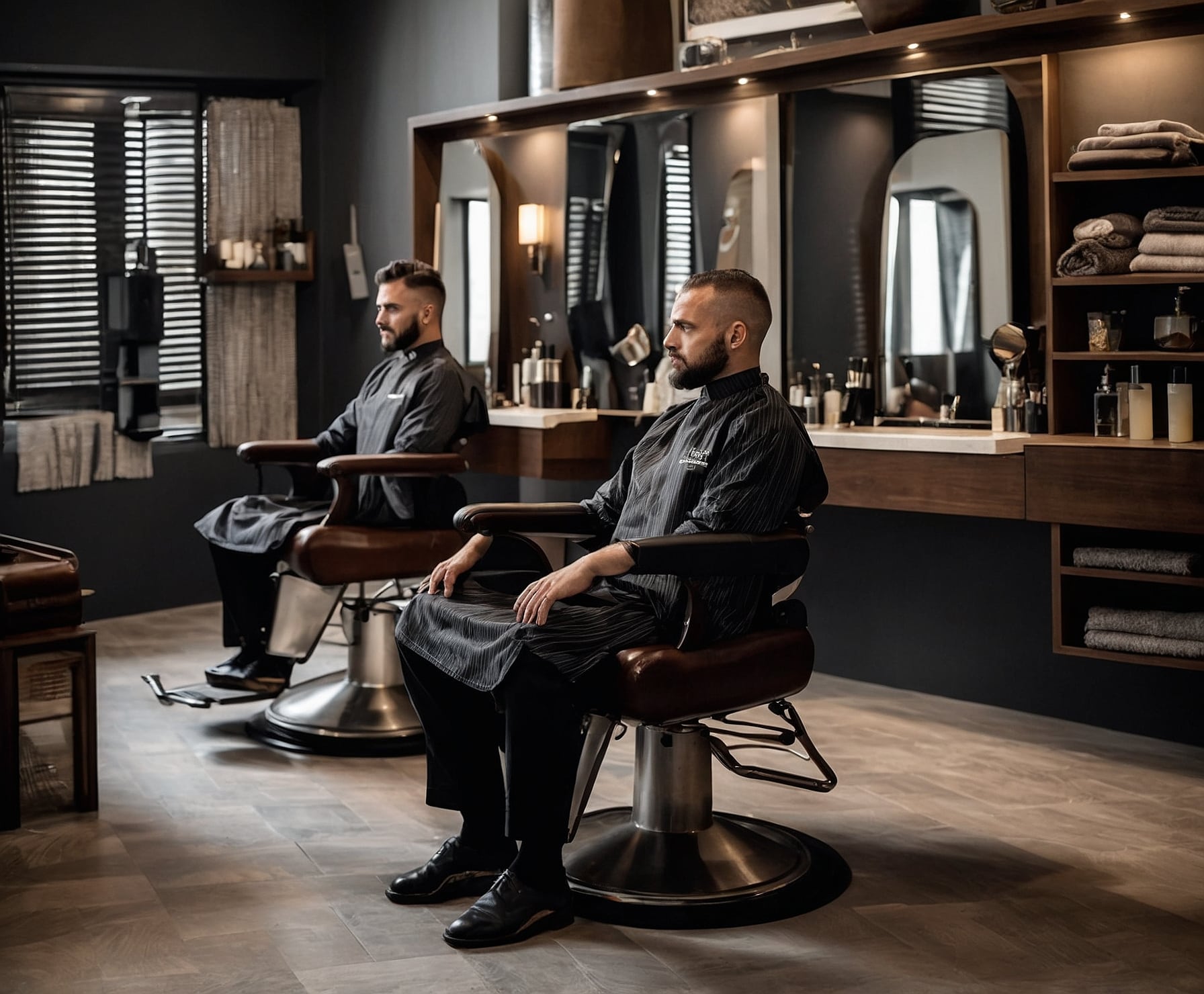 Corte clásico caballero con estilo impecable